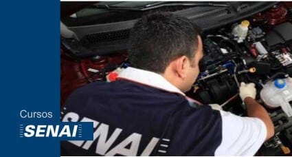 Curso Gratuito SENAI Mecânico de Automóveis e Caminhões