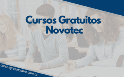 Ingresse em um dos Cursos Gratuitos Novotec