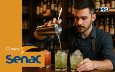 Curso de bartender Senac Curitiba! Aprenda habilidades únicas!