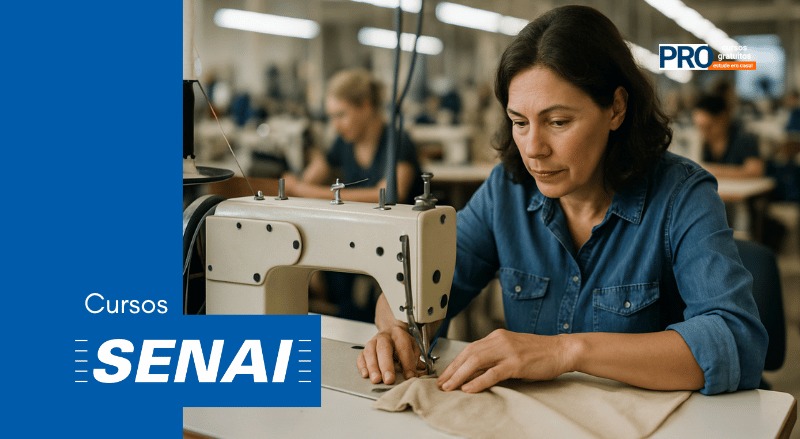 Curso de corte e costura SENAI Salvador! Se inscreva agora mesmo!