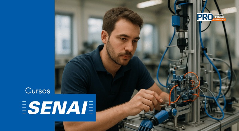 Curso mecatrônica SENAI Curitiba! Garanta essa oportunidade de aprendizado!