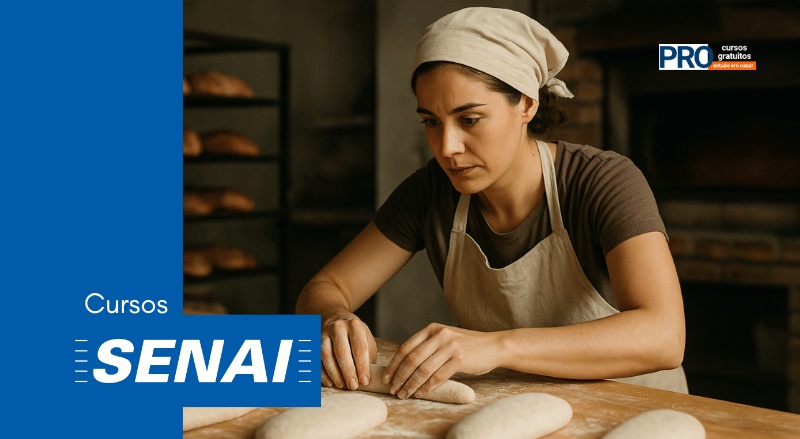 Curso de panificação SENAI Salvador! Acompanhe mais detalhes dessa formação!
