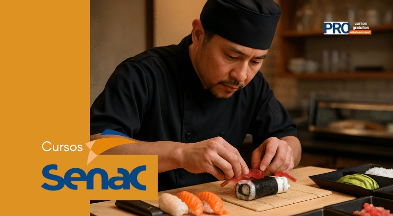 Curso de sushiman Senac RJ! Domine a arte da culinária oriental!